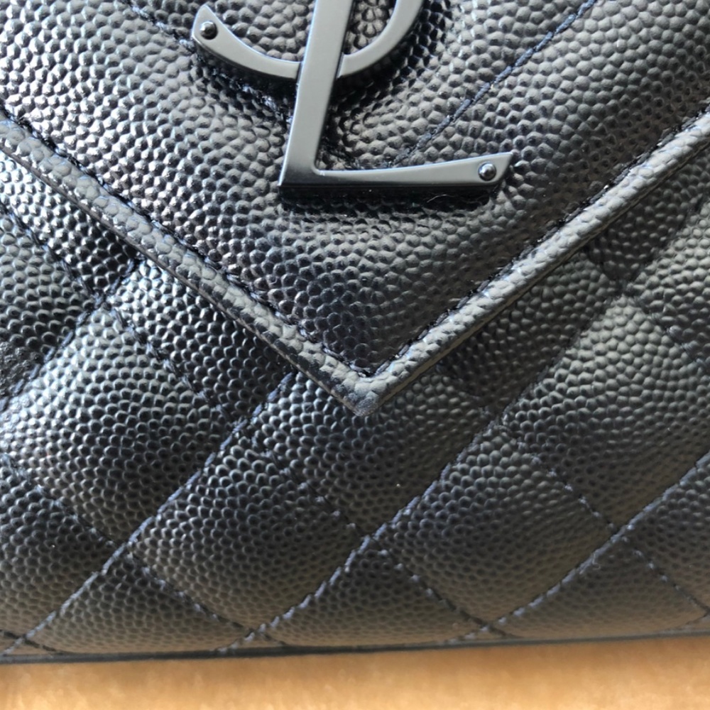Ysl Medium Metalasse Envelope - Picture 4 of 13